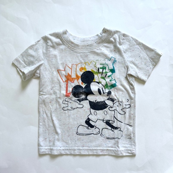 Disney Mickey Mouse Tee Shirt 12M - Picture 2 of 5